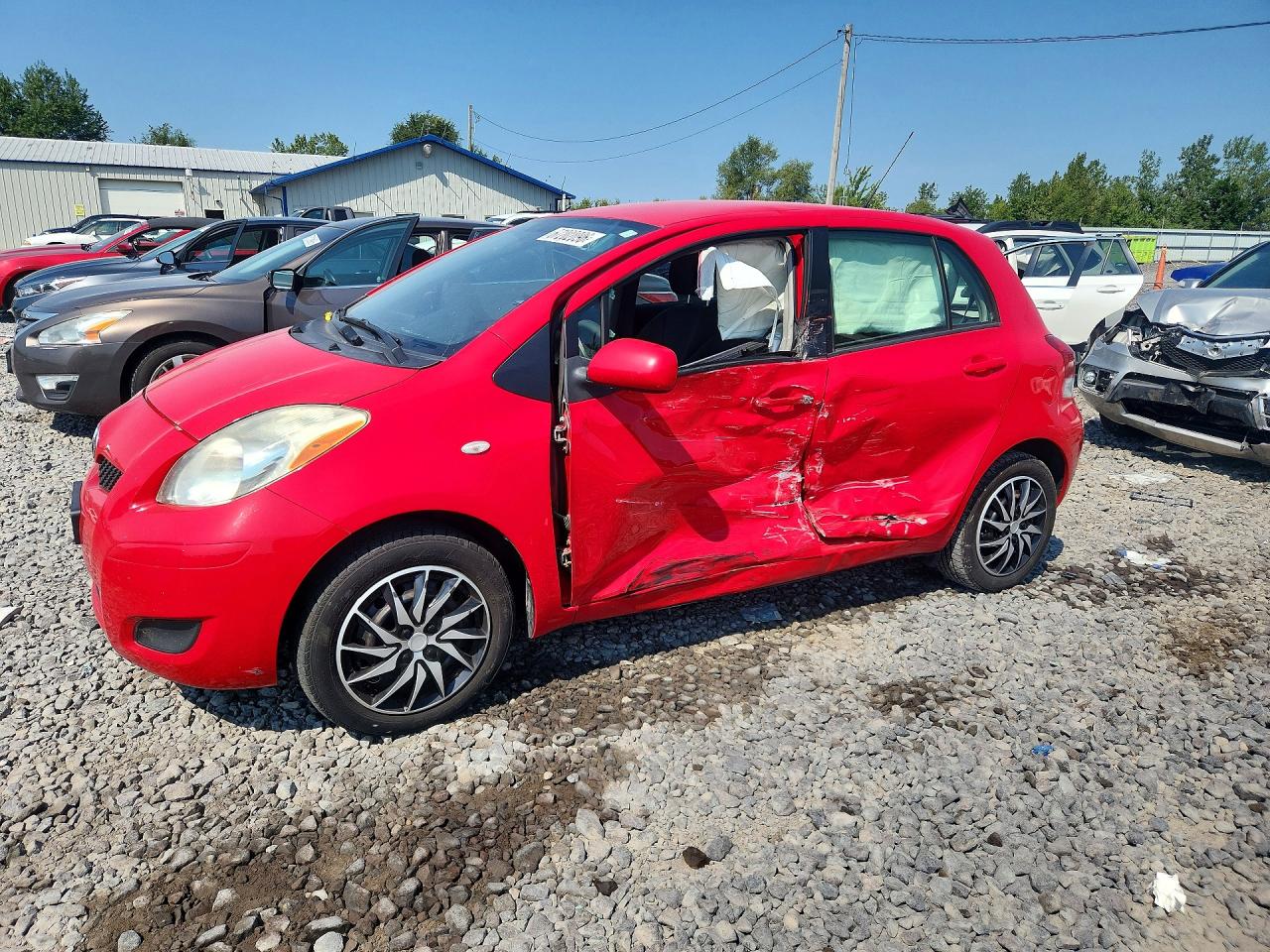 2011 TOYOTA YARIS BASE | JTDKT4K35B5325635 | UPCARS