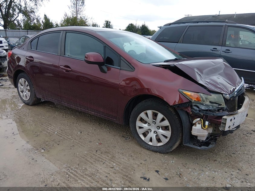 2012 HONDA CIVIC SDN LX | 19XFB2F59CE043816 | UPCARS