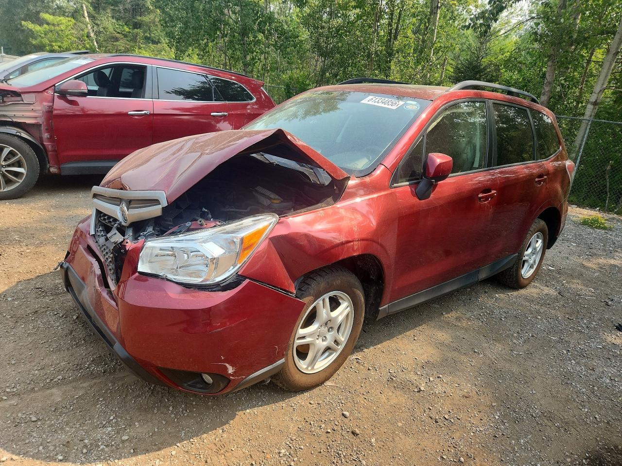 2016 SUBARU FORESTER 2.5I LIMITED | JF2SJCHC6GH502398 | UPCARS