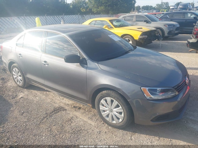2012 VOLKSWAGEN JETTA 2.0L S | 3VW2K7AJ8CM364913 | UPCARS