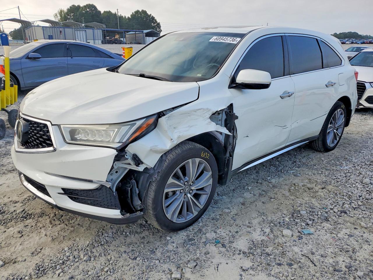 2017 ACURA MDX TECHNOLOGY | 5FRYD3H59HB009283 | UPCARS