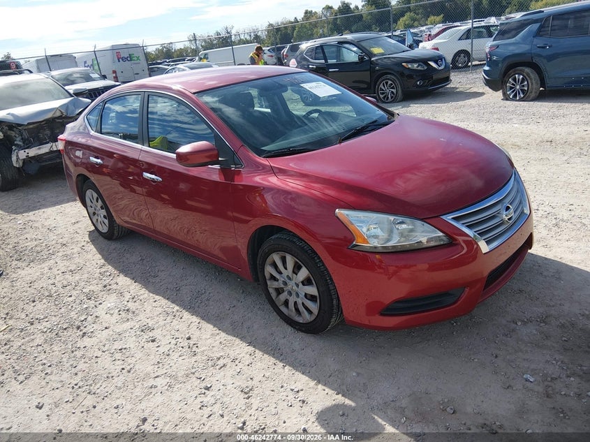 2014 NISSAN SENTRA FE+ S/FE+ SV/S/SL/SR/SV | 3N1AB7AP3EL613584 | UPCARS