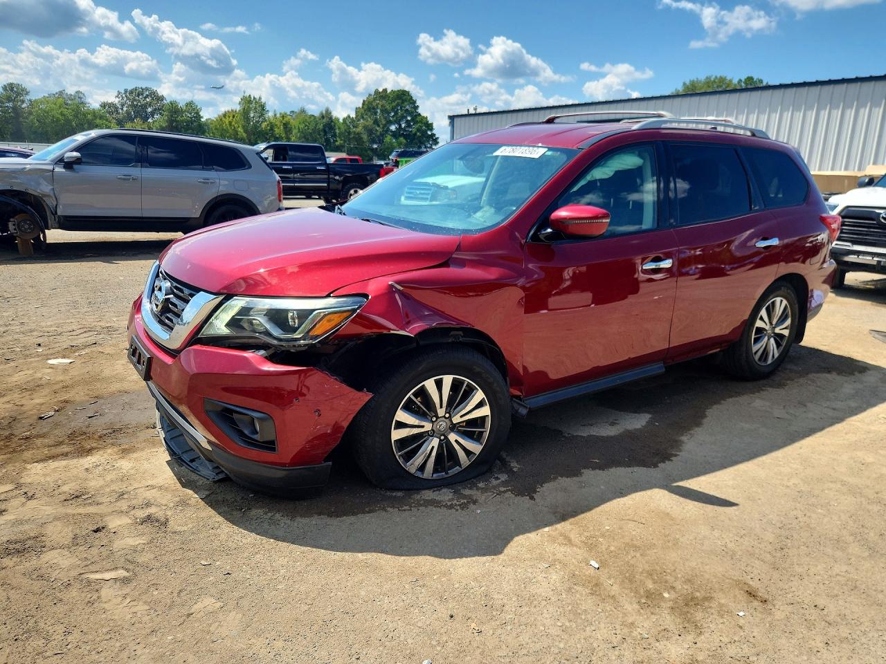 2020 NISSAN PATHFINDER SV | 5N1DR2BN8LC645196 | UPCARS