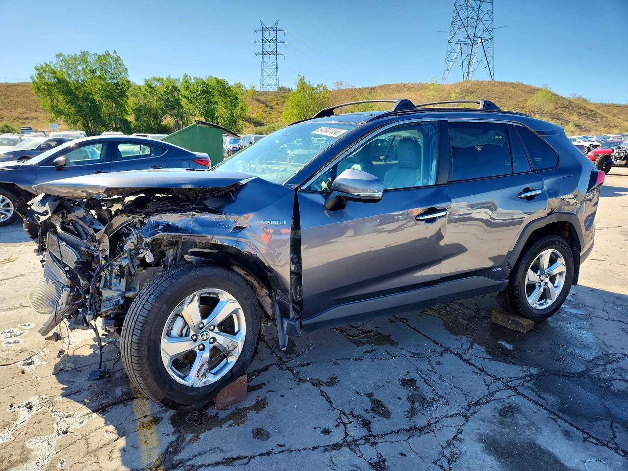 2021 TOYOTA RAV4 LIMITED | 4T3D6RFV5MU060977 | UPCARS