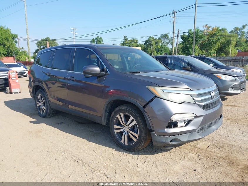 2017 HONDA PILOT EX | 5FNYF5H32HB035035 | UPCARS
