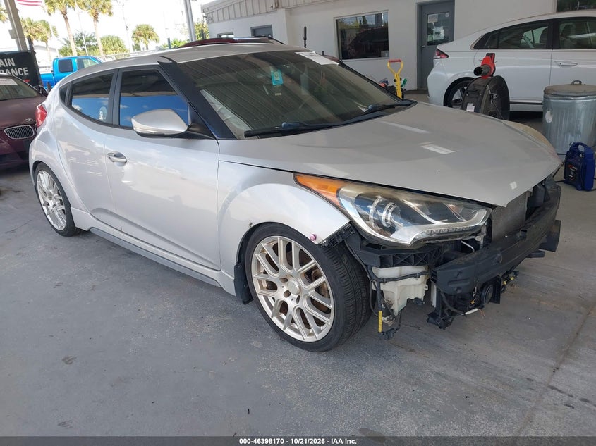 2016 HYUNDAI VELOSTER TURBO | KMHTC6AE5GU256649 | UPCARS