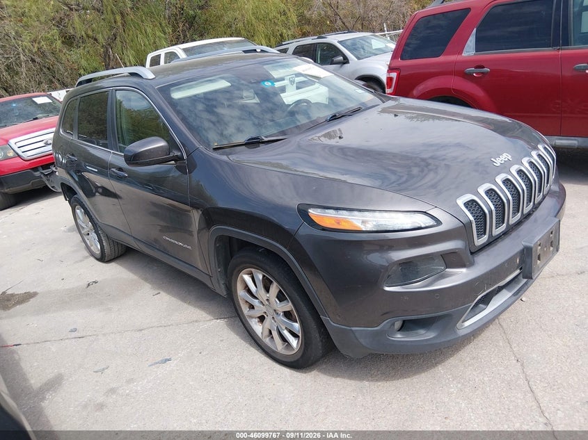 2015 JEEP CHEROKEE LIMITED | 1C4PJLDB4FW738396 | UPCARS