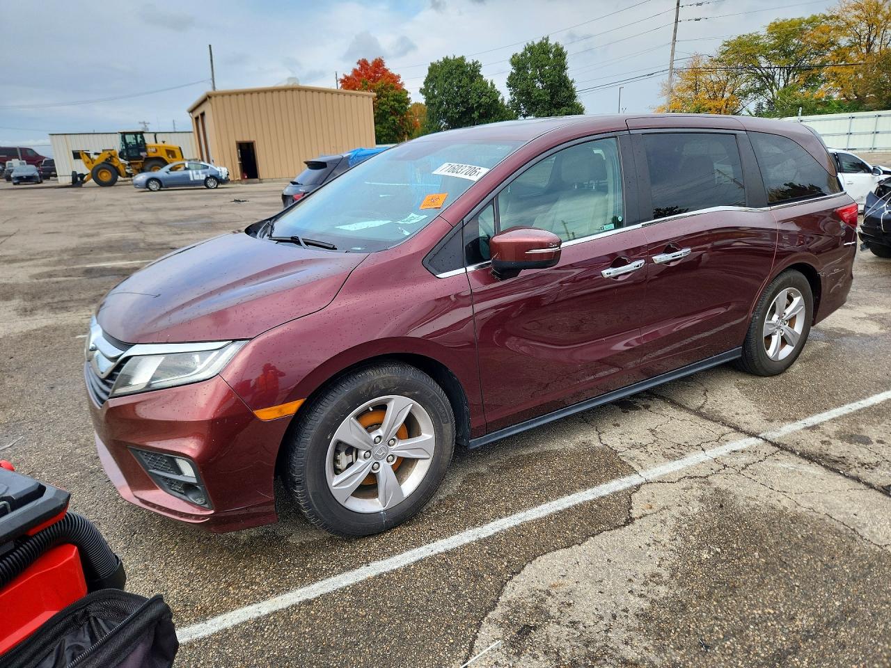 2019 HONDA ODYSSEY EXL | 5FNRL6H79KB129717 | UPCARS