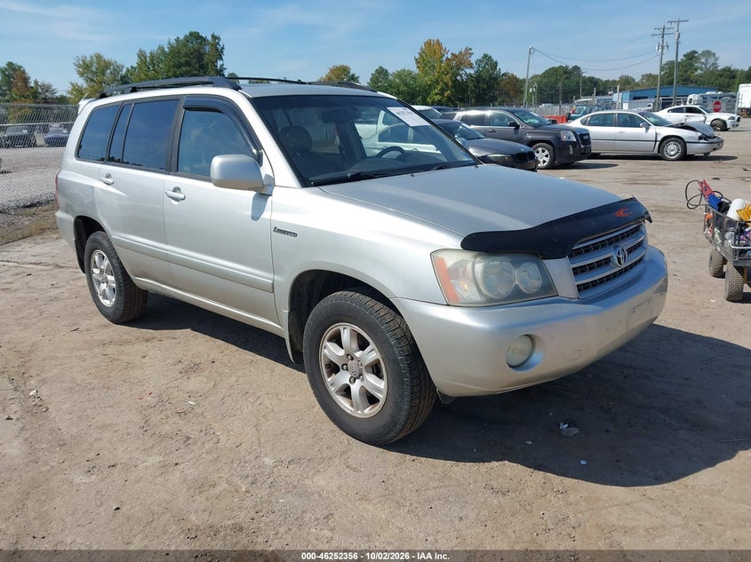2003 TOYOTA HIGHLANDER LIMITED V6 | JTEHF21A930139466 | UPCARS
