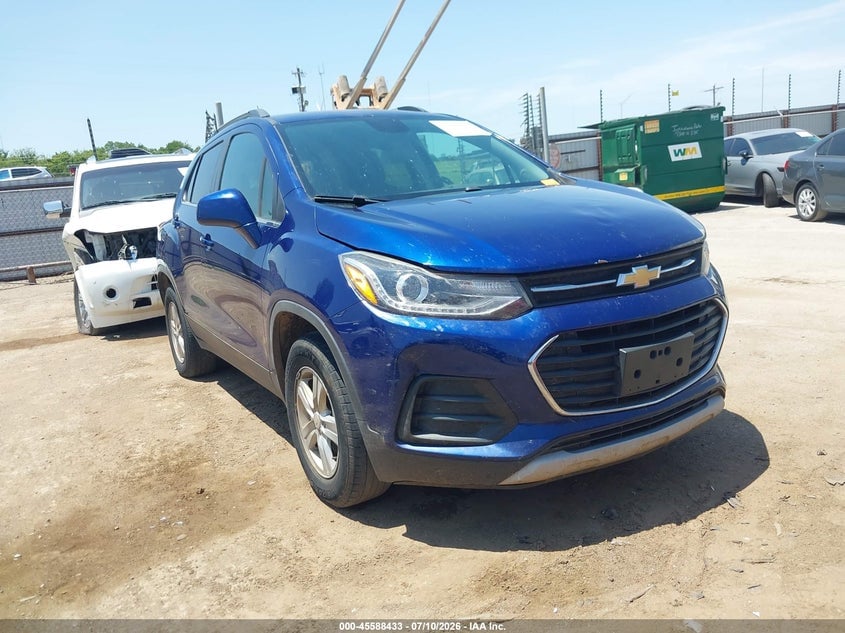 2017 CHEVROLET TRAX LT | 3GNCJPSBXHL140757 | UPCARS