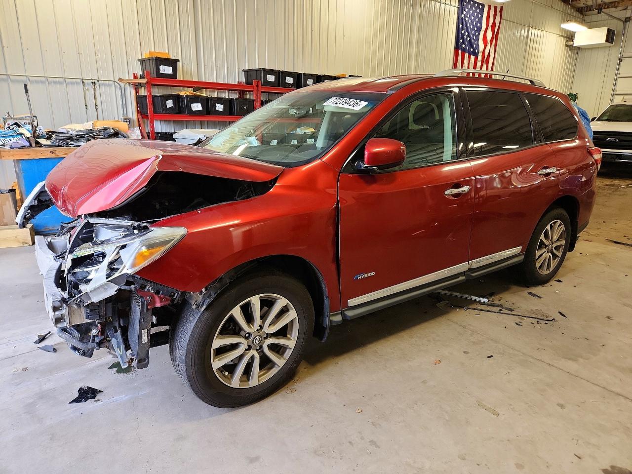 2014 NISSAN PATHFINDER SL | 5N1CR2MM7EC642163 | UPCARS
