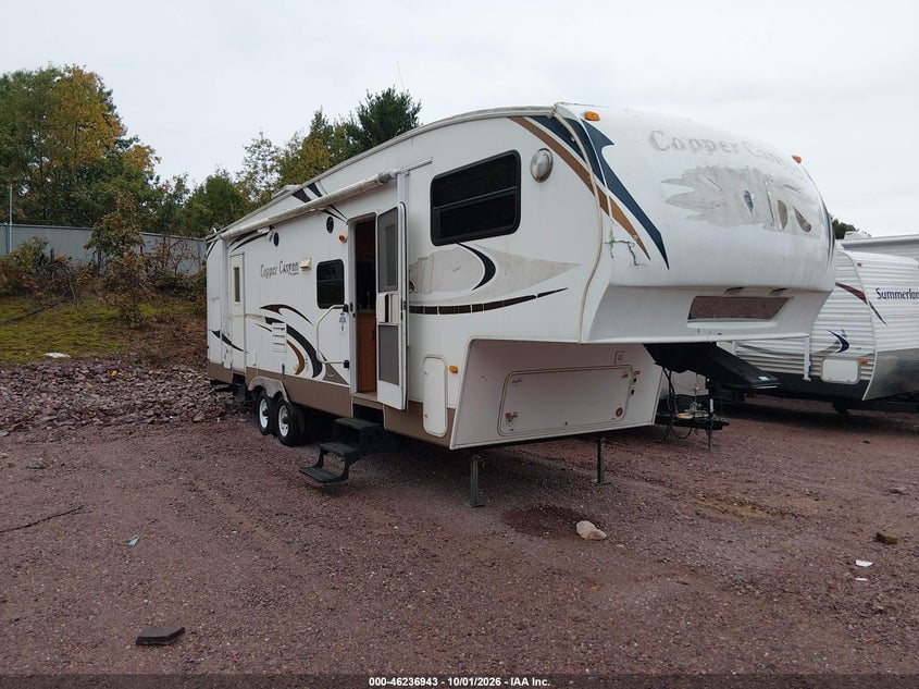2008 KEYSTONE RV COOPER CANYON | 4YDF2982081533614 | UPCARS