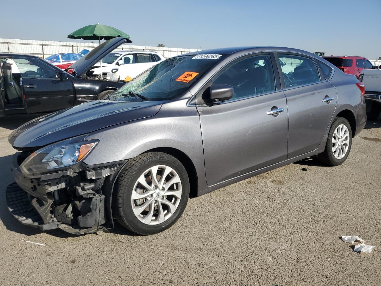 2019 NISSAN SENTRA S | 3N1AB7AP2KY362944 | UPCARS