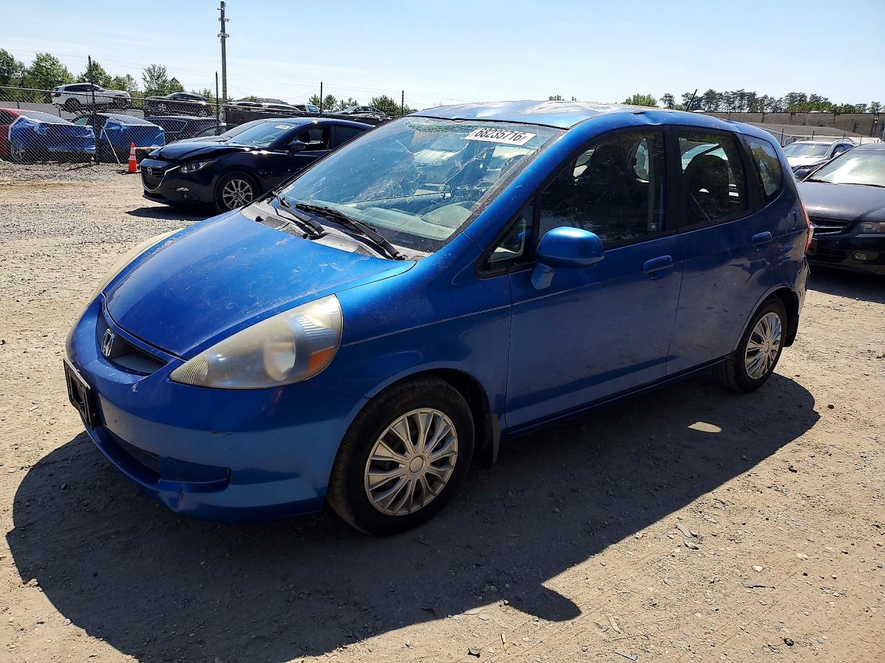 2007 HONDA FIT | JHMGD38417S006821 | UPCARS