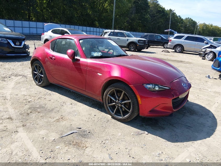 2019 MAZDA MX-5 MIATA RF GRAND TOURING | JM1NDAM7XK0302874 | UPCARS