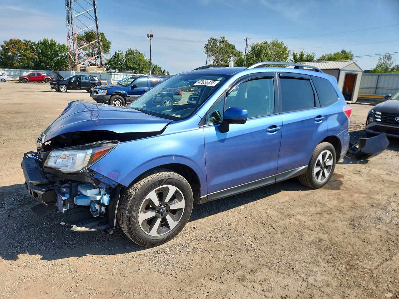2018 SUBARU FORESTER 2.5I PREMIUM | JF2SJADC8JH533315 | UPCARS