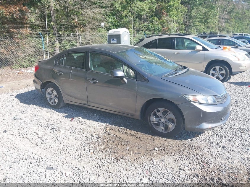 2012 HONDA CIVIC LX | 19XFB2F54CE352688 | UPCARS