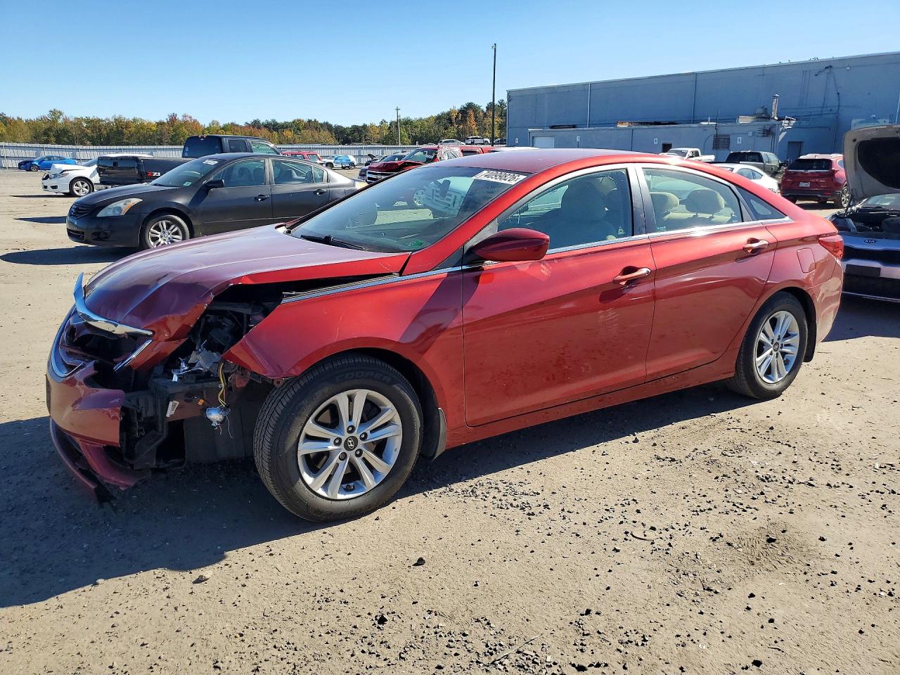 2013 HYUNDAI SONATA GLS | 5NPEB4AC3DH638543 | UPCARS