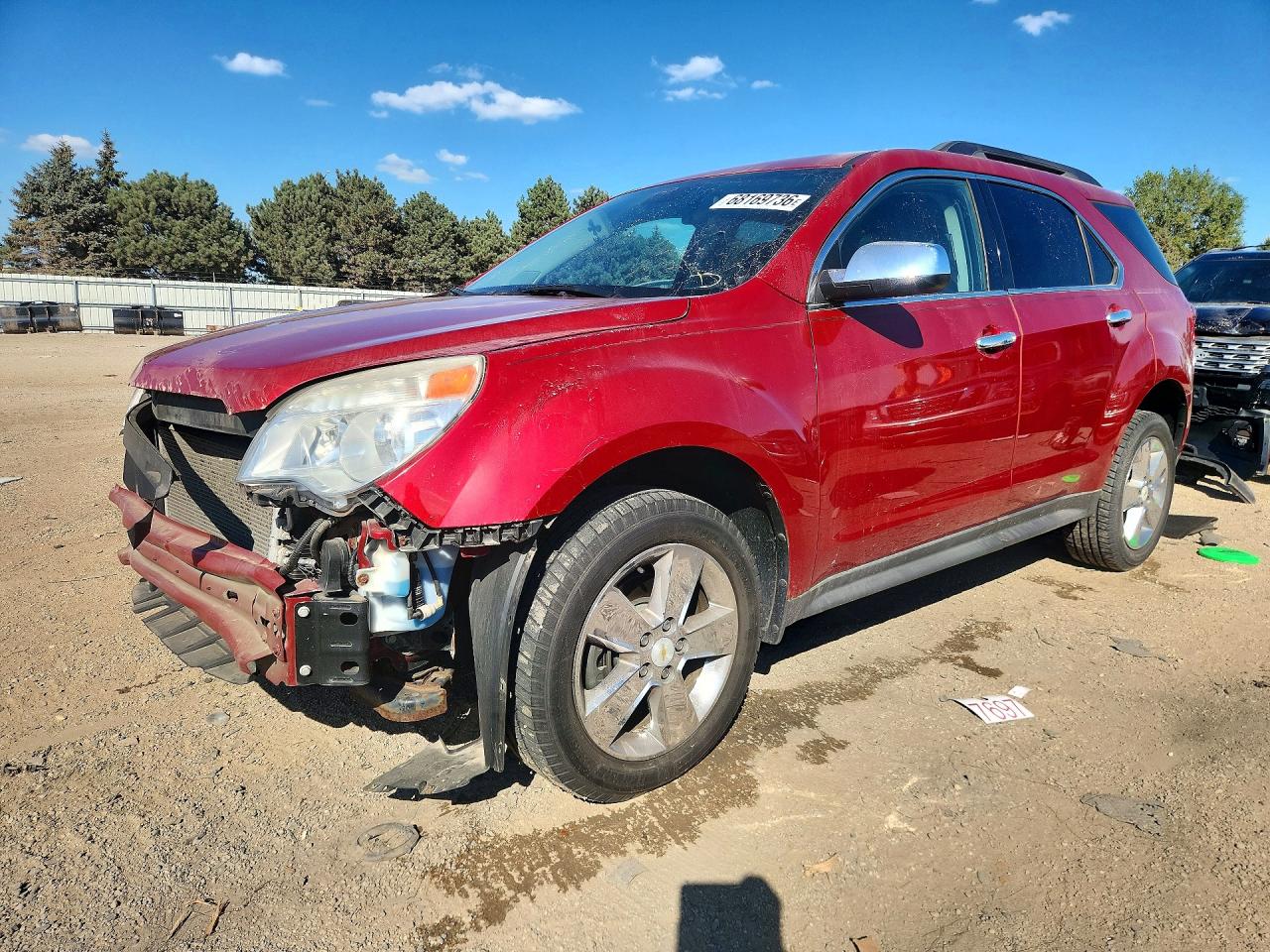 2014 CHEVROLET EQUINOX LT | 1GNALBEK1EZ108736 | UPCARS