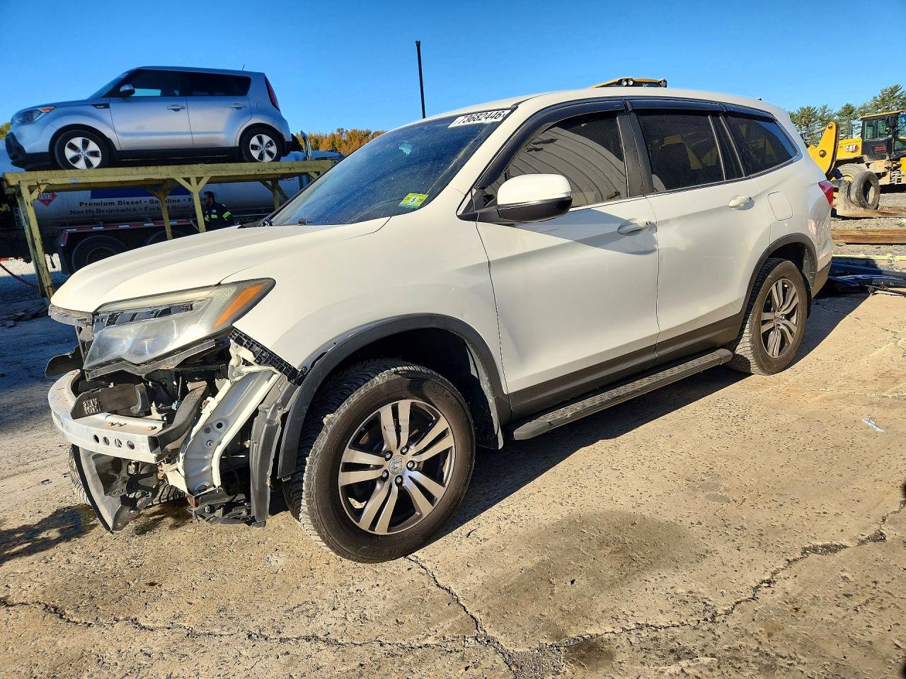 2016 HONDA PILOT EX | 5FNYF6H33GB057601 | UPCARS