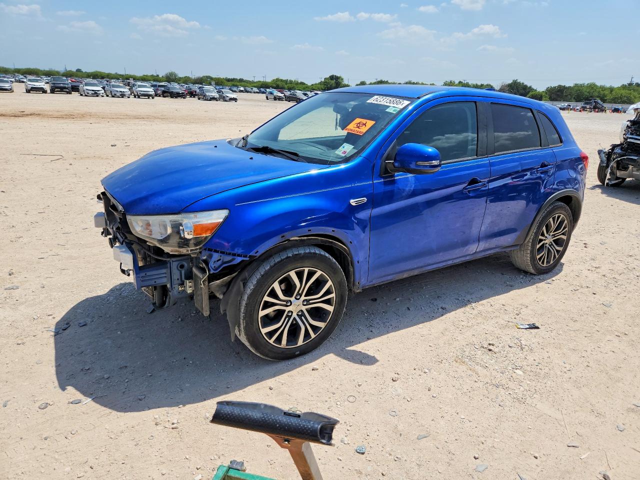 2017 MITSUBISHI OUTLANDER ES | JA4AP3AU8HZ040878 | UPCARS