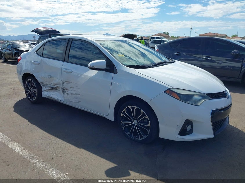 2014 TOYOTA COROLLA S PLUS | 2T1BURHE1EC126141 | UPCARS