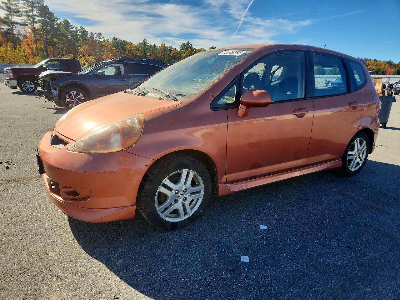 2008 HONDA FIT SPORT | JHMGD37618S018570 | UPCARS