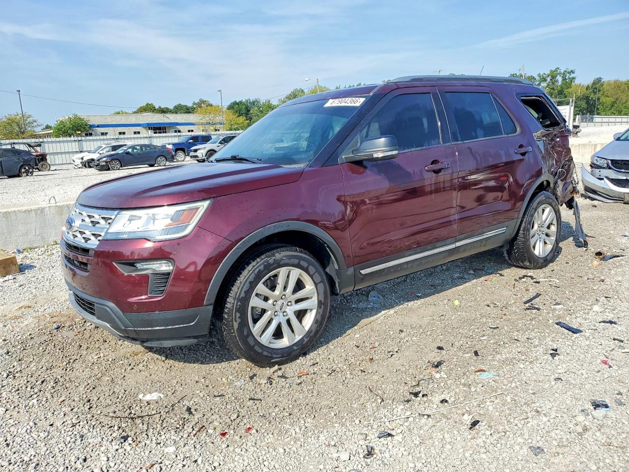 2018 FORD EXPLORER XLT | 1FM5K8DH0JGC53225 | UPCARS
