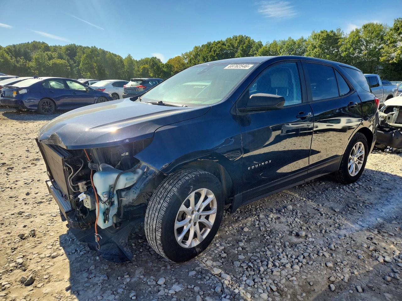 2020 CHEVROLET EQUINOX LS | 3GNAXSEVXLS702668 | UPCARS