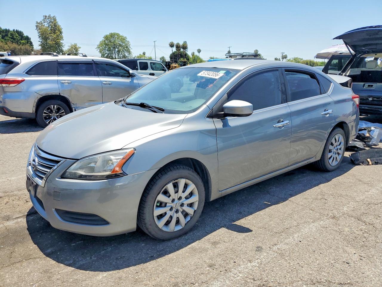 2014 NISSAN SENTRA | 3N1AB7AP1EY301878 | UPCARS