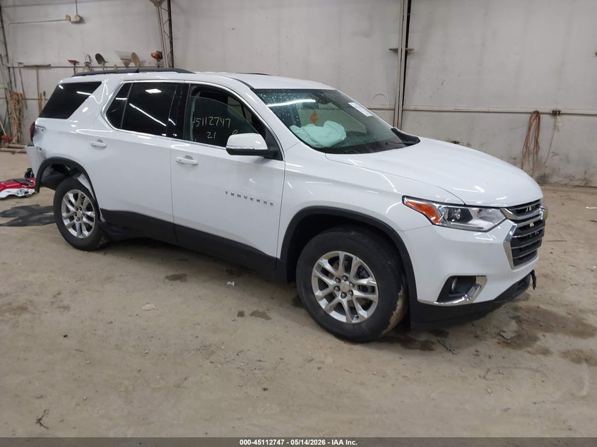 2021 CHEVROLET TRAVERSE FWD LT CLOTH | 1GNERGKW5MJ173137 | UPCARS