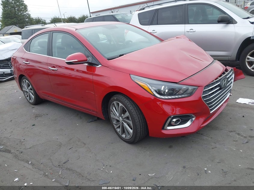 2021 HYUNDAI ACCENT LIMITED | 3KPC34A66ME152120 | UPCARS