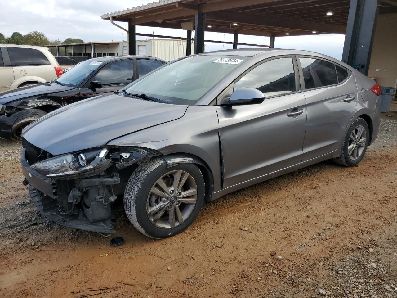 2017 HYUNDAI ELANTRA SE | KMHD84LF2HU164366 | UPCARS