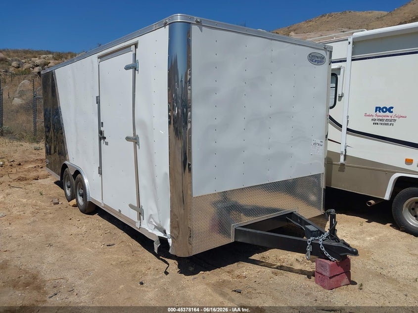 2023 CONTINENTAL 20' ENCLOSED TRAILER | 5NHUVHV2XPF732152 | UPCARS