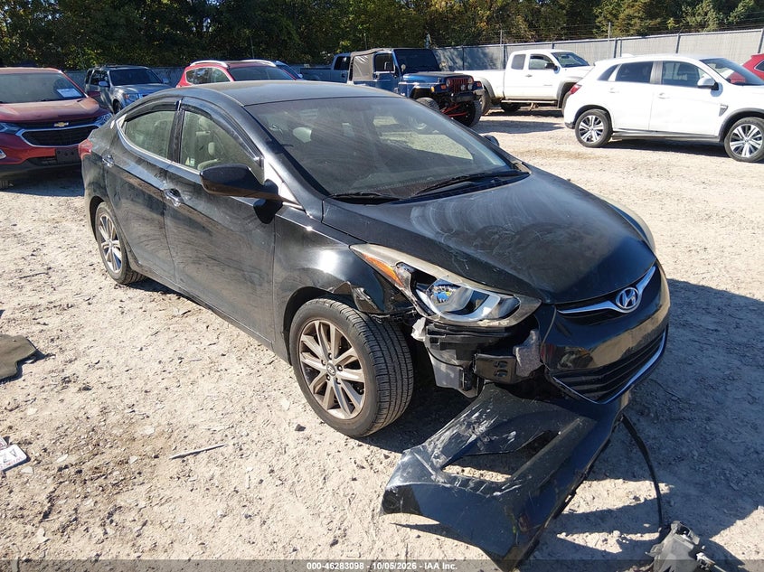 2014 HYUNDAI ELANTRA SE | KMHDH4AE2EU090596 | UPCARS