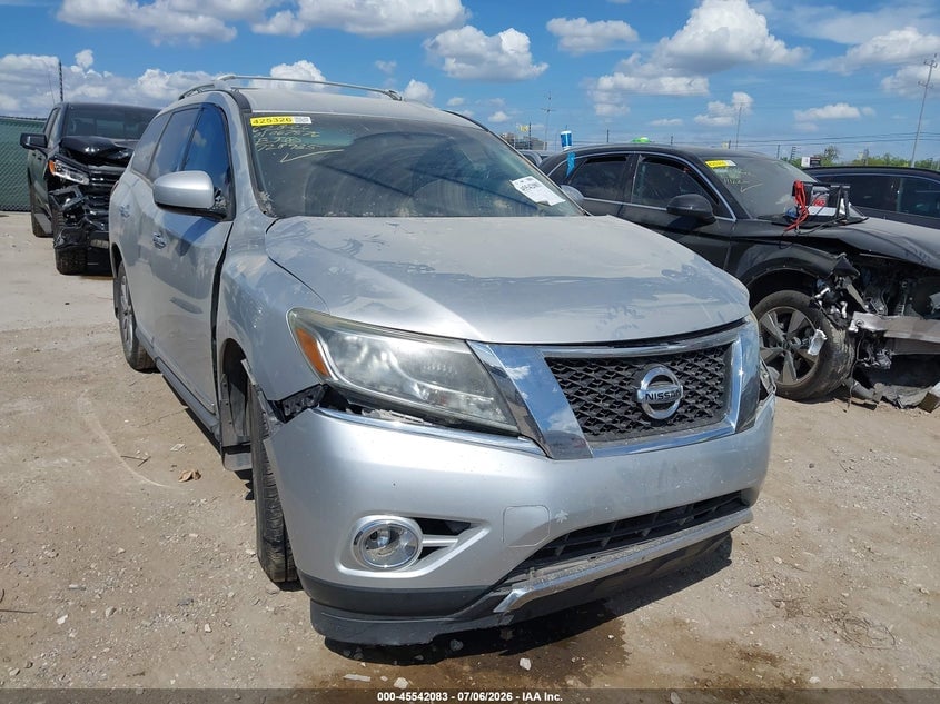2014 NISSAN PATHFINDER SL | 5N1AR2MM5EC728935 | UPCARS