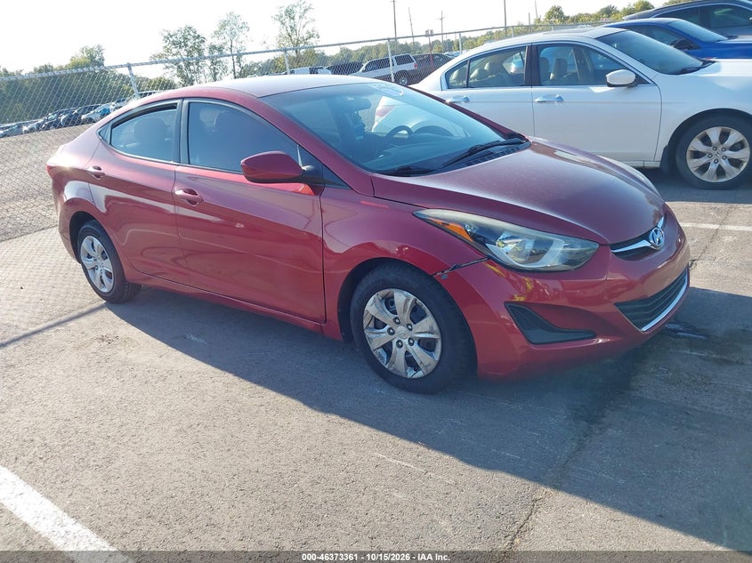 2016 HYUNDAI ELANTRA SE | 5NPDH4AE1GH683836 | UPCARS