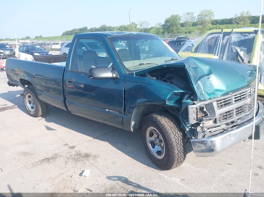 1997 CHEVROLET C/K 1500 WORK FLEETSIDE W/T | 1GCEC14W0VZ136844 | UPCARS