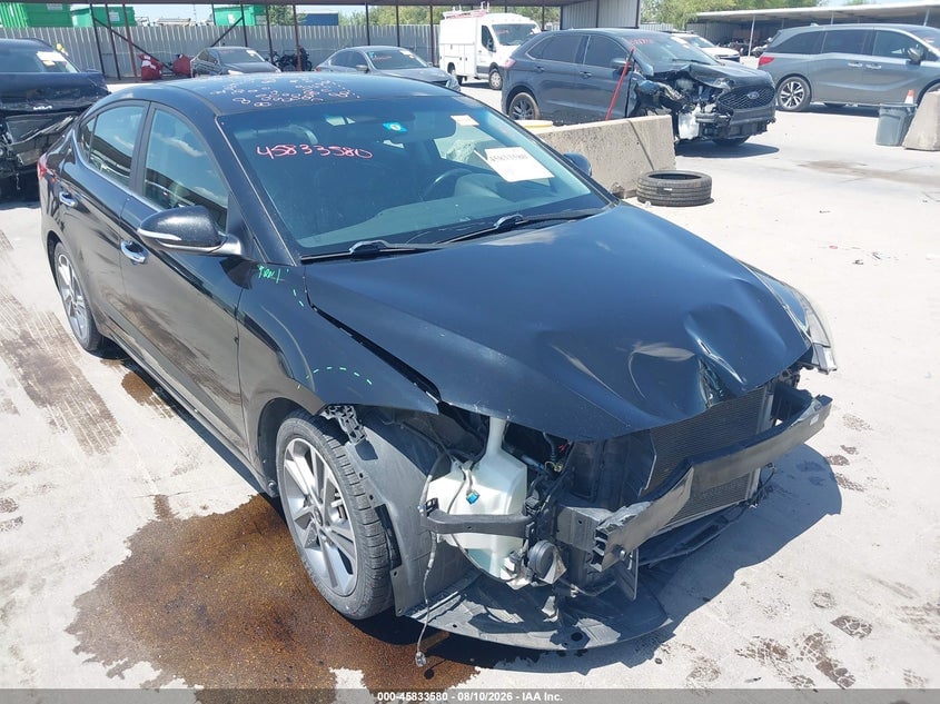 2017 HYUNDAI ELANTRA LIMITED | KMHD84LF2HU334905 | UPCARS