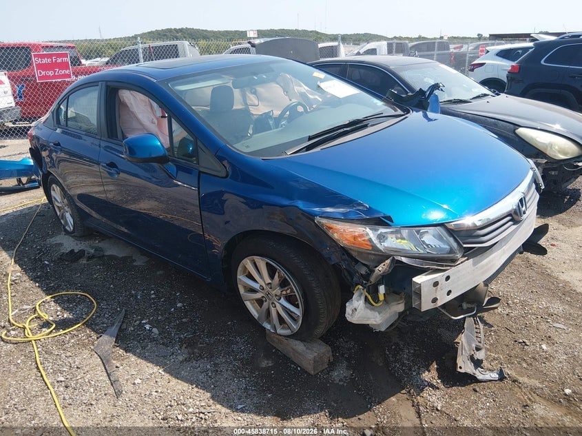 2012 HONDA CIVIC EX-L | 19XFB2F93CE314758 | UPCARS