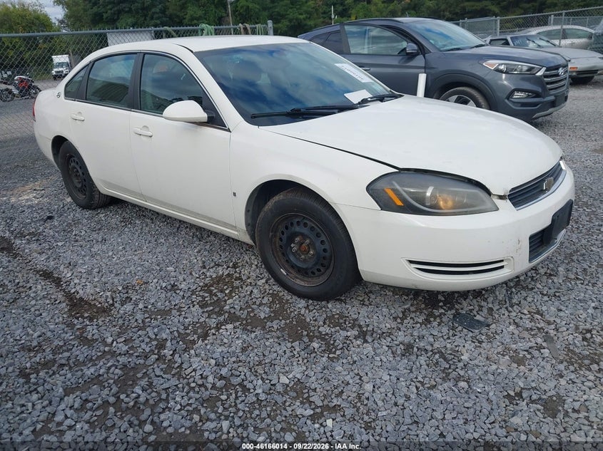 2008 CHEVROLET IMPALA LS | 2G1WB58NX89265617 | UPCARS