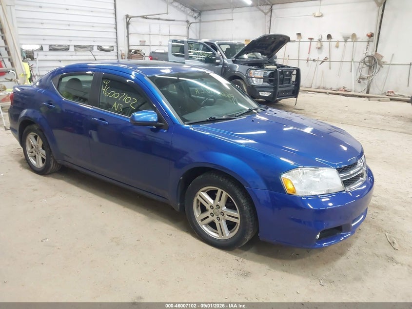 2013 DODGE AVENGER SXT | 1C3CDZCB7DN581318 | UPCARS