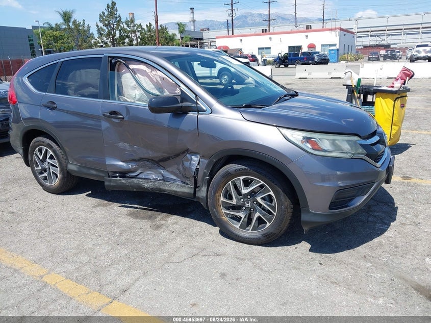 2016 HONDA CR-V SE | 2HKRM3H43GH535616 | UPCARS