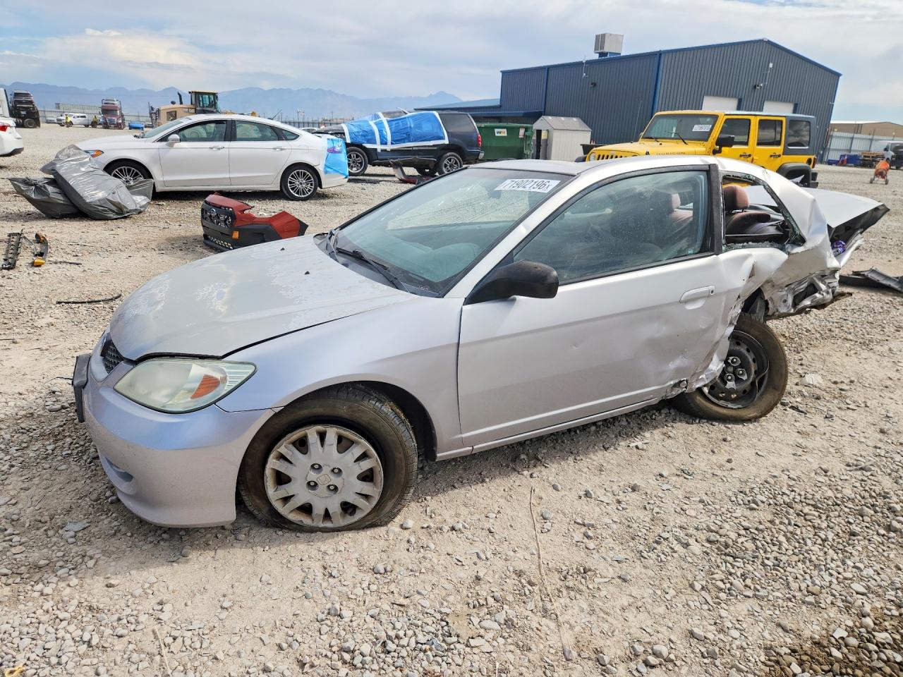2004 HONDA CIVIC LX | 1HGEM22554L071330 | UPCARS