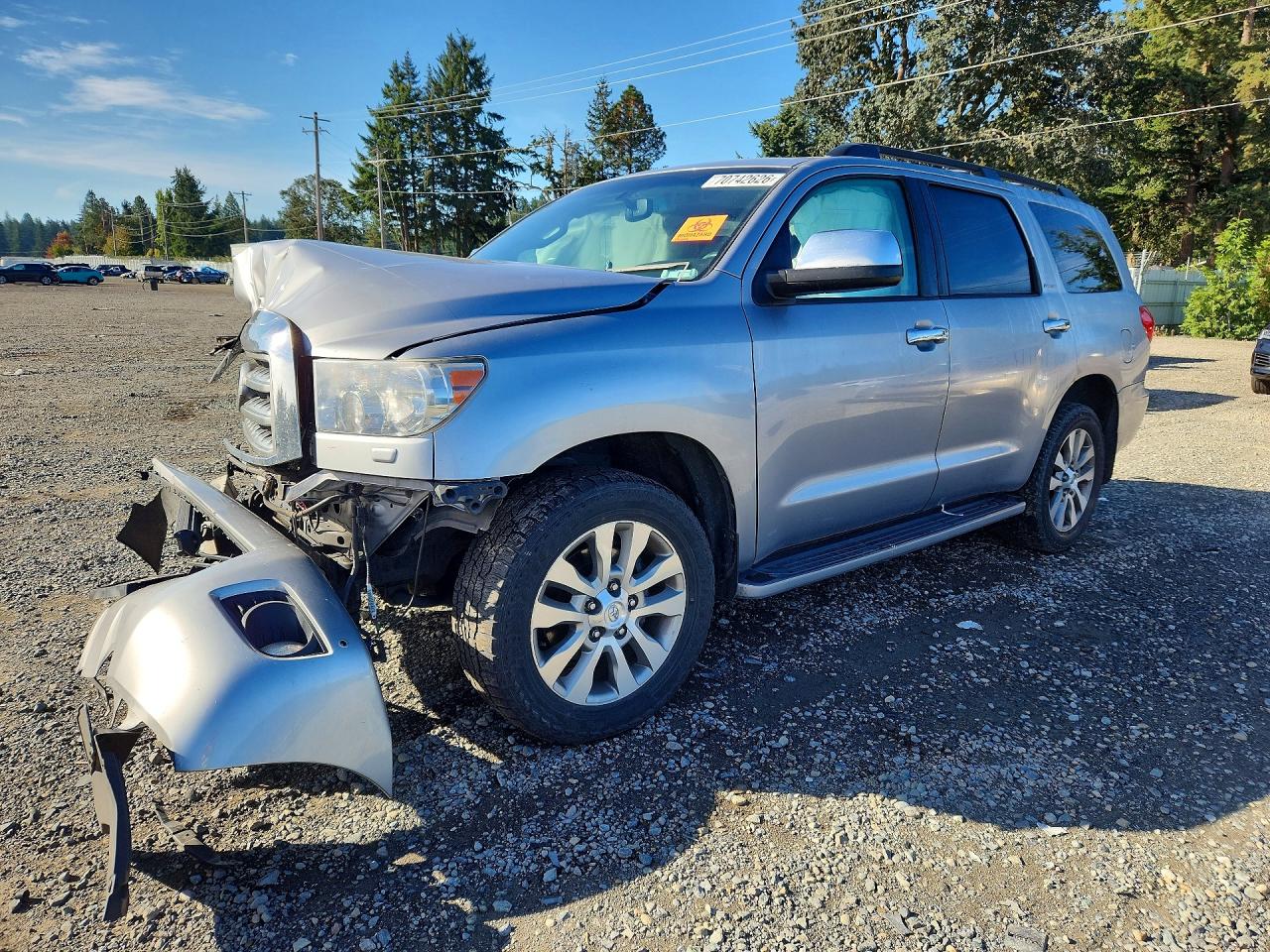 2012 TOYOTA SEQUOIA LIMITED | 5TDJY5G13CS064933 | UPCARS