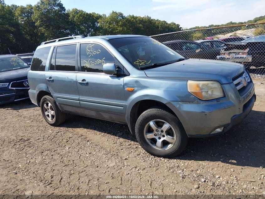 2006 HONDA PILOT EX-L | 2HKYF18616H513060 | UPCARS