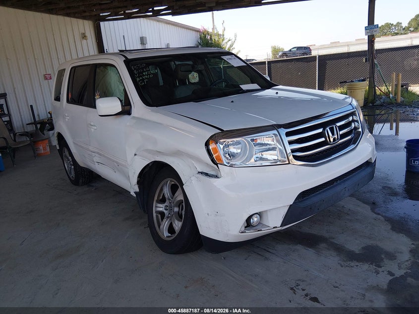 2015 HONDA PILOT EX-L | 5FNYF3H55FB022458 | UPCARS