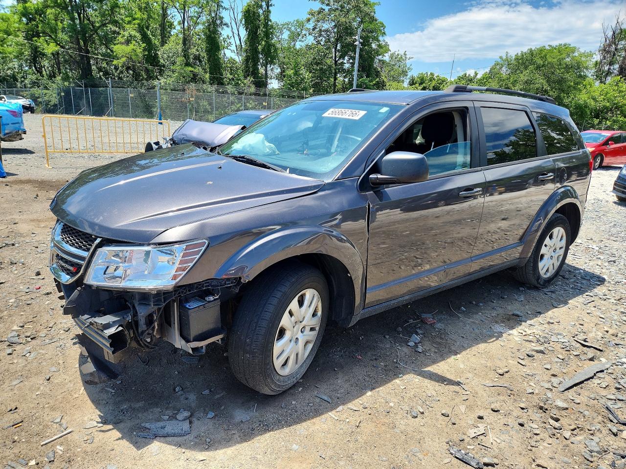 2018 DODGE JOURNEY SE | 3C4PDCAB1JT152460 | UPCARS