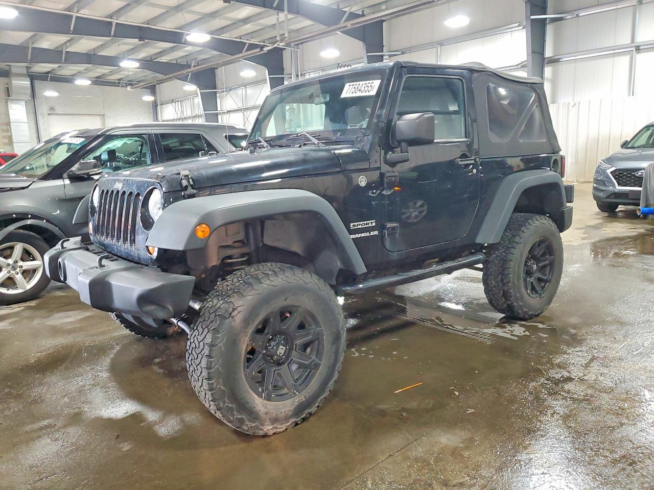 2013 JEEP WRANGLER SPORT | 1C4AJWAG2DL654485 | UPCARS