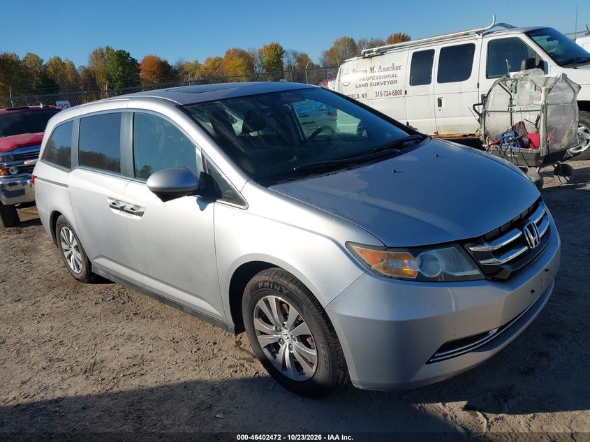 2014 HONDA ODYSSEY EX-L | 5FNRL5H60EB048563 | UPCARS